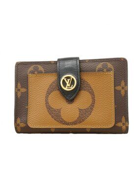 Louis Vuitton Wallet Monogram Reverse Portefeuille Juliette Brown